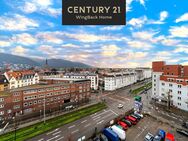 Wunderschöne Aussicht vom Balkon dieser Zweizimmerwohnung - Heidelberg