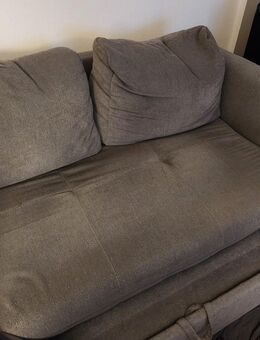 3 er und 2 er WZ Sofas mit Schlaffunktion, grau - Bremen