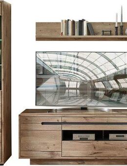 Innostyle Wohnwand BELLANO, (Komplett-Set, 3-St), inkl. LED-Beleuchtung