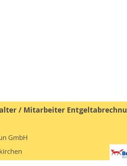 Lohnbuchhalter / Mitarbeiter Entgeltabrechnung (m/w/d) - Mengerskirchen