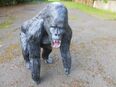 Figuren Affe Gorilla wütend aus GFK Dekofigur für Haus und Garten in 06313
