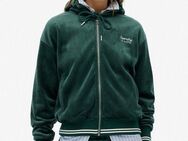 Superdry Kapuzensweatjacke COUNTRY CLUB VELOUR ZIP HOOD
