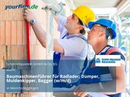 Baumaschinenführer für Radlader, Dumper, Muldenkipper, Bagger (w/m/d) - Mönchsdeggingen