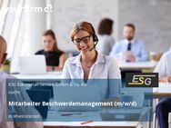 Mitarbeiter Beschwerdemanagement (m/w/d) - Rheinstetten