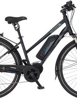 FISCHER Fahrrad E-Bike Trekkingrad VIATOR 1861.1 557, 9 Gang Shimano XT Schaltwerk, Kettenschaltung, Mittelmotor, 557 Wh, (mit Akku-Ladegerät, mit Werkzeug)