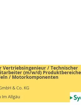 Technischer Vertriebsingenieur / Technischer Vertriebsmitarbeiter (m/w/d) Produktbereiche Motorspindeln / Motorkomponenten - Leutkirch (Allgäu)