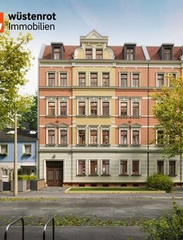 Topp-sanierte, freie 7-Zimmer - Wohnung mit Balkon und 4,76 % Sonder-Afa in Leipzig - Plagwitz - Leipzig