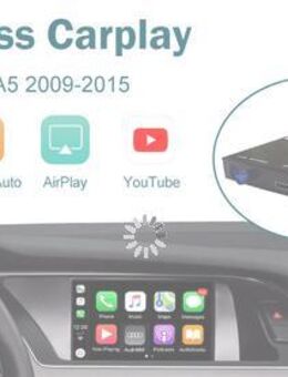 Wireless Apple CarPlay Android Auto Interface für Audi A4 A5 2009-2015 mit Mirror Link AirPlay MMI 3G 3G - Wuppertal