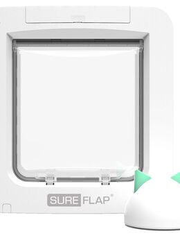 SureFlap Mikrochip Haustierklappe Connect - Set aus Klappe und Hub