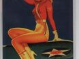 Sonstiges Nostalgie Metal card Pin Up Airforce Army Girl Blech-Postkarte Blechschild in 73565