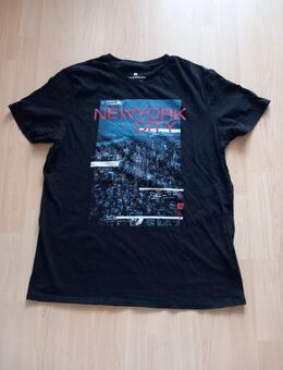T-Shirt mit New York Skyline // Schwarz // Größe L // Preis 1,50€ - Rheda-Wiedenbrück