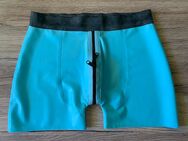 Latex Herren Boxershorts, Badehose, himmelblau, Gr. M, neu - Remscheid