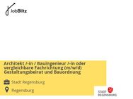 Architekt /-in / Bauingenieur /-in oder vergleichbare Fachrichtung (m/w/d) Gestaltungsbeirat und Bauordnung - Regensburg