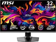 MSI MPG 322URX QD-OLED Gaming-Monitor (80 cm/32 ", 3840 x 2160 px, 4K Ultra HD, 0,03 ms Reaktionszeit, 240 Hz, QD-OLED)