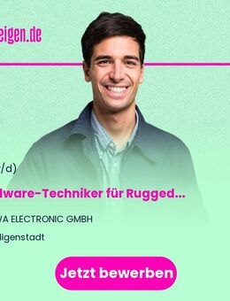 Hardware-Techniker (m/w/d) für Rugged Notebooks & Rugged Tablets - Seligenstadt