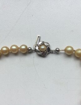 Damen Halskette Vintage Perlex 1960er Jahre mit 835er Silber Verschluss - Fulda