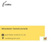 Mitarbeiter Technik (m/w/d) - Landsberg (Lech)