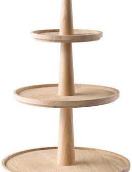 APS Etagere VALO, Holzwerkstoff, Eichenholz geölt, 3-stufig