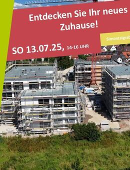 2,5-ZIMMER ETW IM 1. OG MIT BALKON - "WOHNEN IM PARK" IN LANGENAU - B06 - Langenau