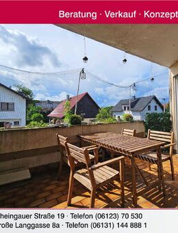 Helle Eigentumswohnung mit großzügigem Balkon in Ortsrandlage - Oppenheim