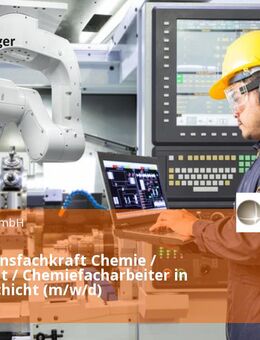 Produktionsfachkraft Chemie / Chemikant / Chemiefacharbeiter in Wechselschicht (m/w/d) - Kürten