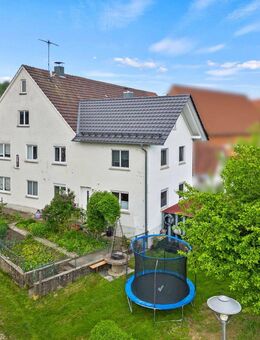 Seltene Gelegenheit! Gepflegtes Einfamilienhaus mit Einliegerwohnung und großzügigem Ausbaupotenzial - Schwendi