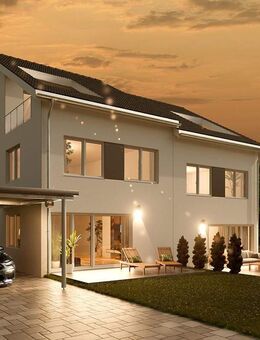 Mitten in Backnang "Moderne und sehr großzügige DHH in reizvoller Lage und mit ruhiger Gartenidylle" - Backnang