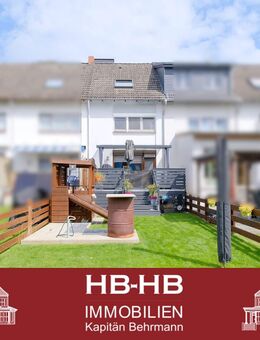Teilsaniertes Reihenmittelhaus in Bremen-Osterholz mit großem Garten und Pool! - Bremen