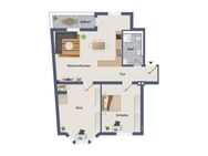 Sanierte 3-Zimmer-Wohnung mit Balkon in der City von Gevelsberg - Gevelsberg