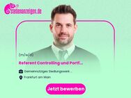 Referent Controlling und Portfoliomanagement (m/w/d) - Frankfurt (Main)