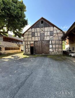 Charmantes Bauernhaus mit Scheune und ca. 3.400 qm Grundstück in der fränkischen Schweiz - Scheßlitz