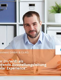 Mitarbeiter (m/w/d) als stellvertretende Ausstellungsleitung für die "Polar Experience" - Berlin