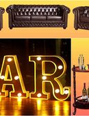 Mobile Miet Bar - Rent a Bar! Chesterfield Sofa Sets, Event Möbel Deko Verleih! Partyausstattung, Event Ausstattung! in 06578