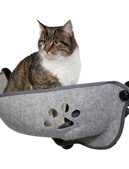 Kerbl Pet Fensterliegebett Filzino - L 70 x B 26 x H 26 cm