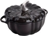 Staub Bräter La Cocotte, Gusseisen (1-tlg), Gusseisen, Emailliert, Schwarz, Induktion