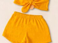 Sommer-Zweiteiler - Top & Shorts in Orange - NEU mit Etikett - München Berg am Laim