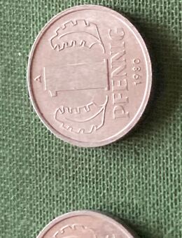 Münze Münzen Umlaufmünze Deutschland DDR 1 Pfennig 1980 - Alzey