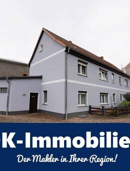 Groß Ammensleben-Gepflegtes EFH mit Innenhof , Waschküche und Garage - Niedere Börde