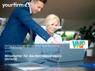 Mitarbeiter für das Betriebsratsbüro (m/w/d) - Nürnberg