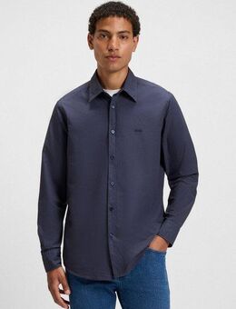 BOSS ORANGE Langarmhemd Relegant mit BOSS Stickerei