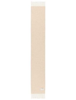 Marc O'Polo Schal, mit Fransen aus softer Schurwolle, ca. 30 x190 cm