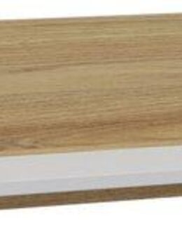 FORTE Wandboard Como, Wandregal, zweifarbig,klare Linien, einfache Montage