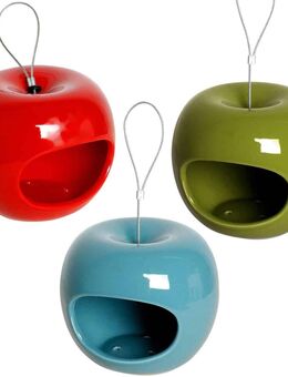 Dobar Keramik Vogelfutterspender Set 3 Stück Futterspender #10100 - Birkenfeld (Baden-Württemberg)