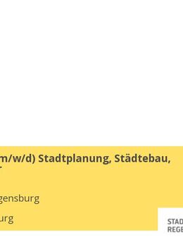 Ingenieur (m/w/d) Stadtplanung, Städtebau, Architektur - Regensburg