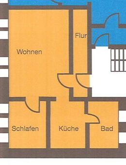 Neue Straße 3 - kleine Zweiraum-/Singlewohnung - Weißenfels