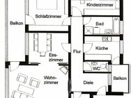 Helle 3,5 Zimmer Wohnung - Rechberghausen