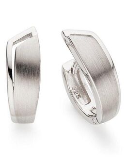 Bruno Banani Paar Creolen Schmuck Geschenk Silber 925 Ohrschmuck Ohrringe