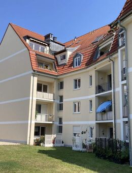 Vermietete 2-R.-DG-Whg., Loggia + TG-Stpl. + Aufzug! Laminat bzw. Fliesen, Nähe Zwickauer Mulde! - Zwickau