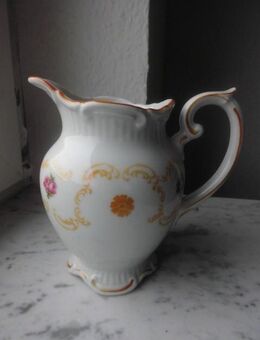 Unger&Schilde Roschütz Thüringen Porzellan Milchgießer Gießer Krug Rosen Vintage 8,- - Flensburg