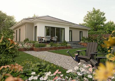 Bungalow 110 massiv gebaut, Preis inkl. Grundstück